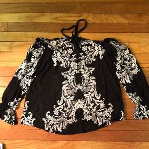 Sheer Long-Sleeved Shirt